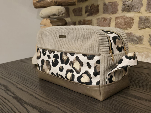 Trousse de toilette Raphaël léopard