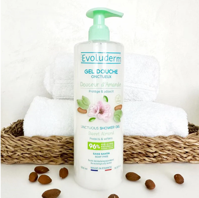 Gel Douche Onctueux Douceur d'Amande 500ml