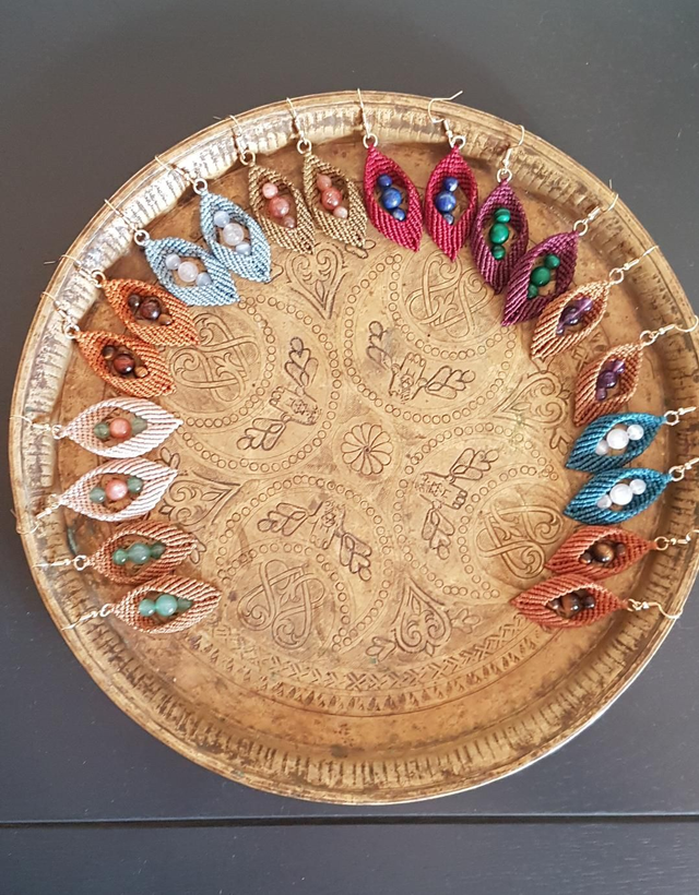 Boucles d'oreilles GaÏa