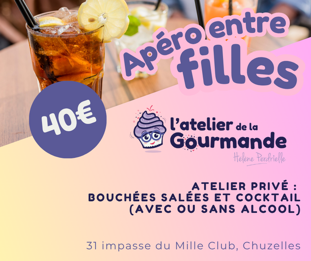 Soirée privée APÉRO entre copines 