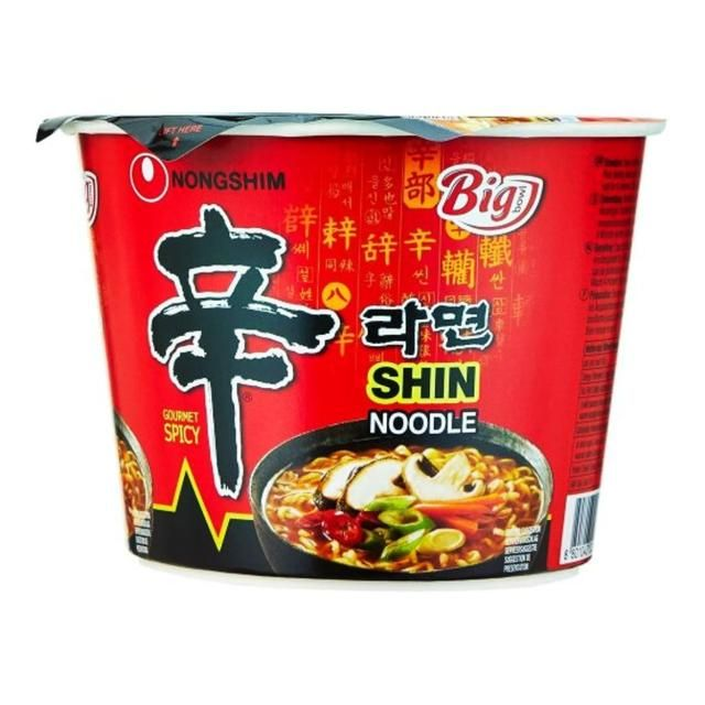 Nongshim Instant Noodle Big Bowl Shin