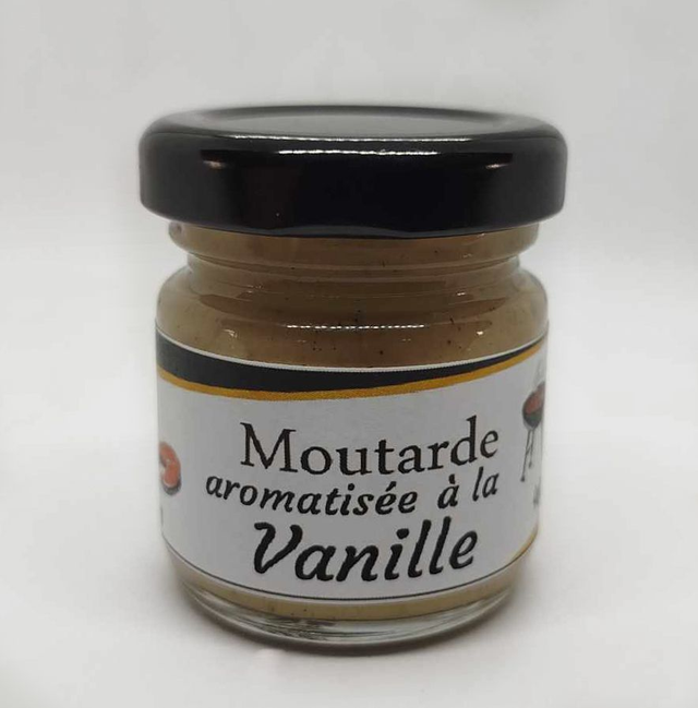 Mini Moutarde aromatisé à la Vanille