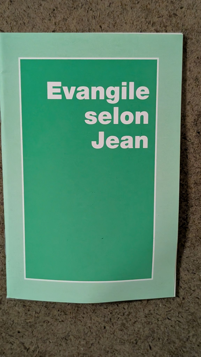 Evangile selon Saint Jean
