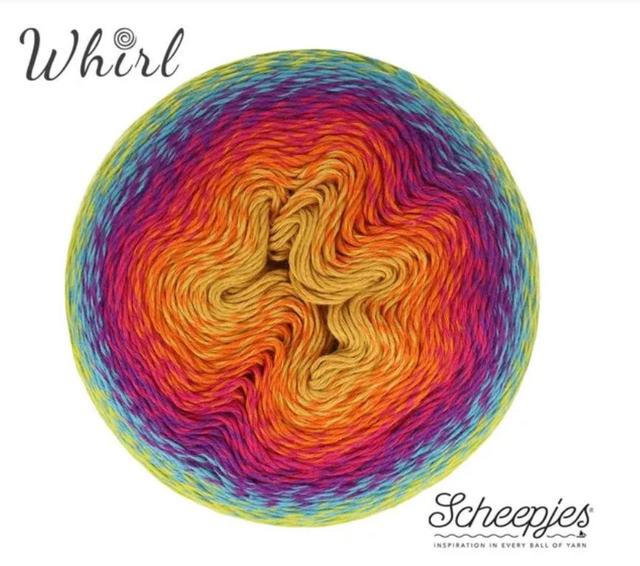 Scheepjes Whirl 1x1000m - 792 Rainbow Popsicle