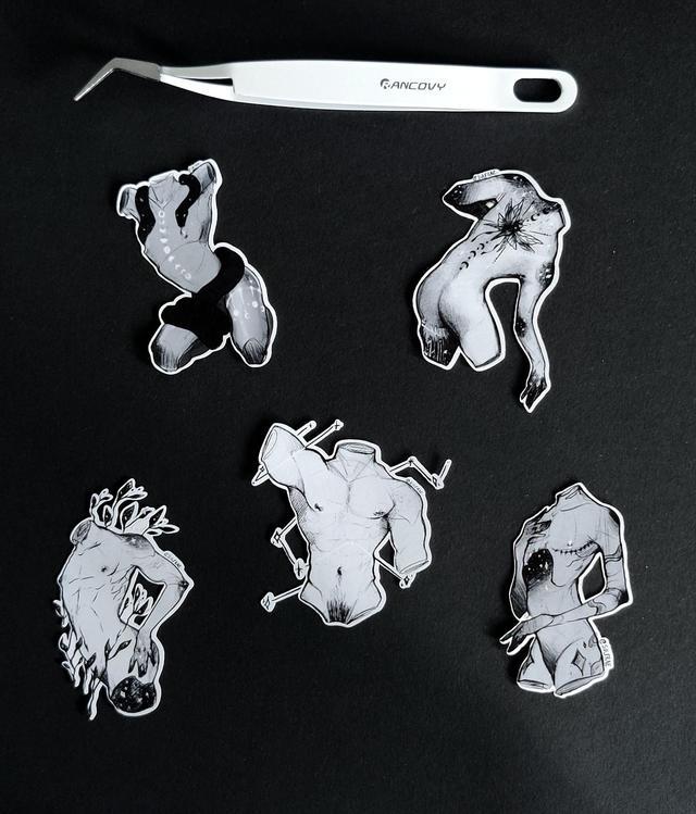 Snake Embrace Waterproof sticker