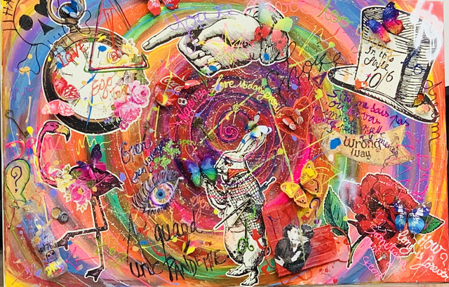 Tableau “sortir de l enfance” unique ô by Candice 