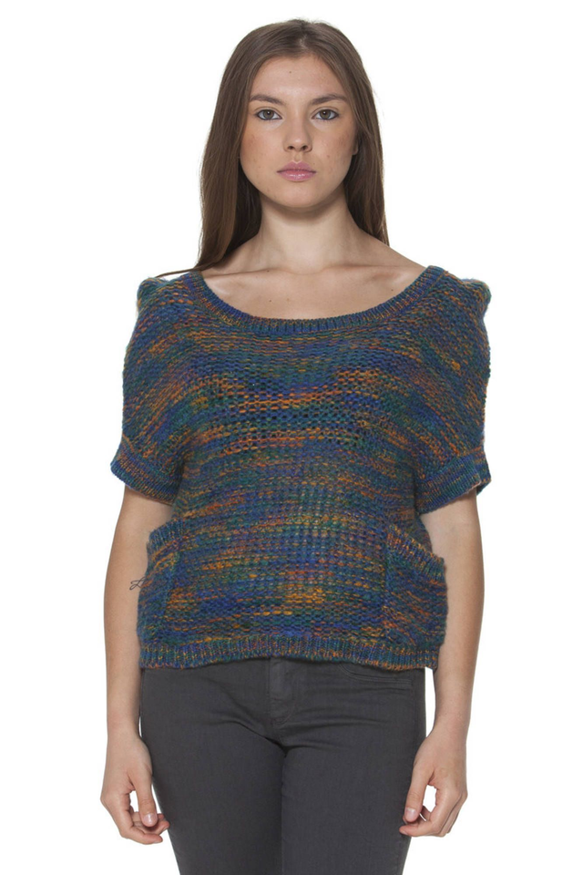 GINGER MAGLIONE DONNA BLU