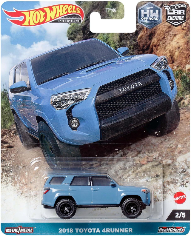 Hot Wheels Premium Boulevard - 2018 Toyota 4Runner in Blau 