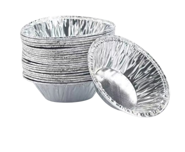 8cm Foil Baking Trays – For Pies, Tarts &amp; Pastries (BTC051)