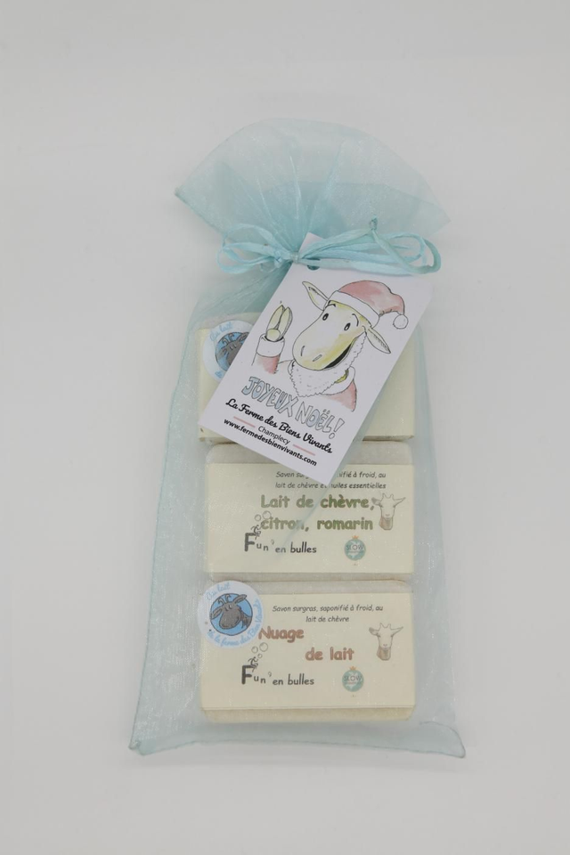 Savon au lait de chèvre (saponifié à froid)
