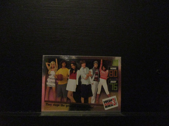 They Stage The Greatest Musical Ever! - Finale Card High School Musical 3 Senior Year Original Trading Card