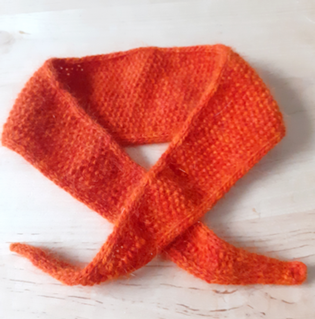 FIche Petite écharpe angora Léane