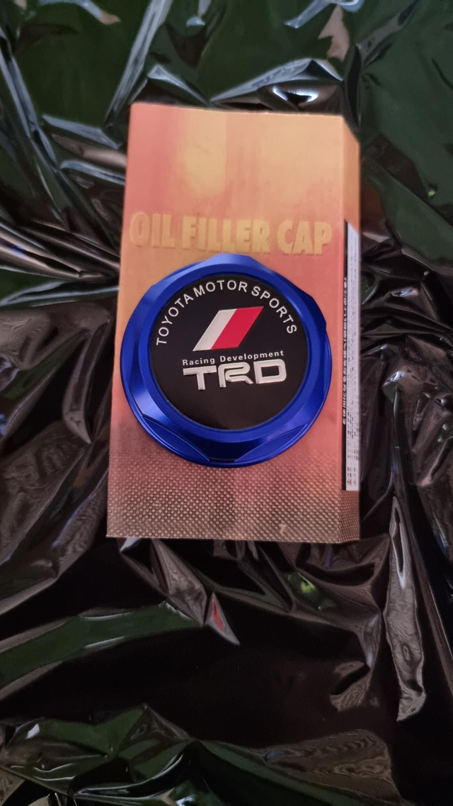 TRD OIL CAP BLUE