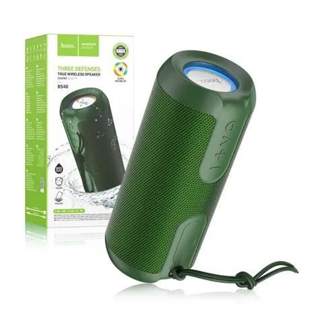 Enceinte bluetooth Hoco  artistique sport vert 