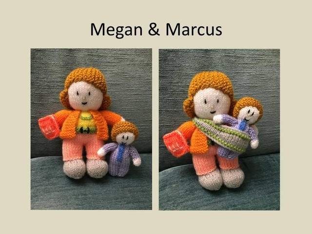 Megan and Marcus breastfeeding dolls