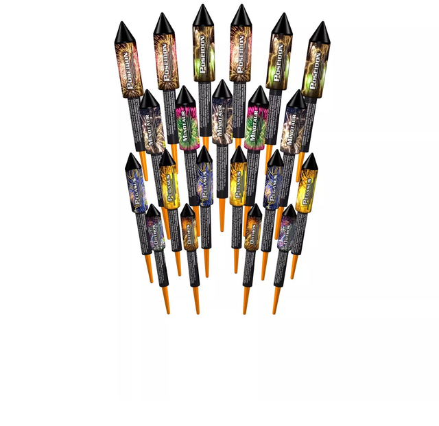 Black Jack, 21er Raketensortiment