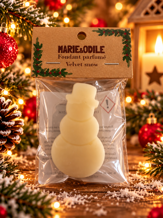 Fondant parfumé Velvet snow - 14 grammes