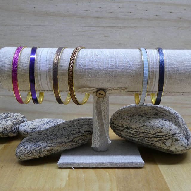 Bracelet fermé 6 mm éco