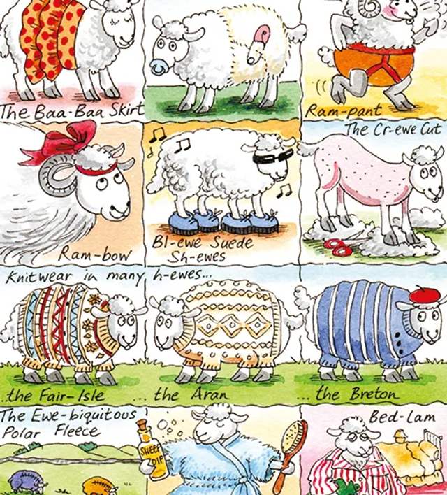 Fashion for Bored Sheep B036