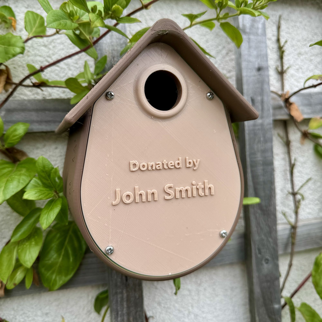 Sponsor a Bird Nesting Box **made by The Chislehurst Society**