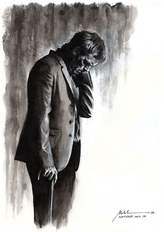 Inktober 2017 Day 10 - ORIGINAL, A5 (5.8x8.3)