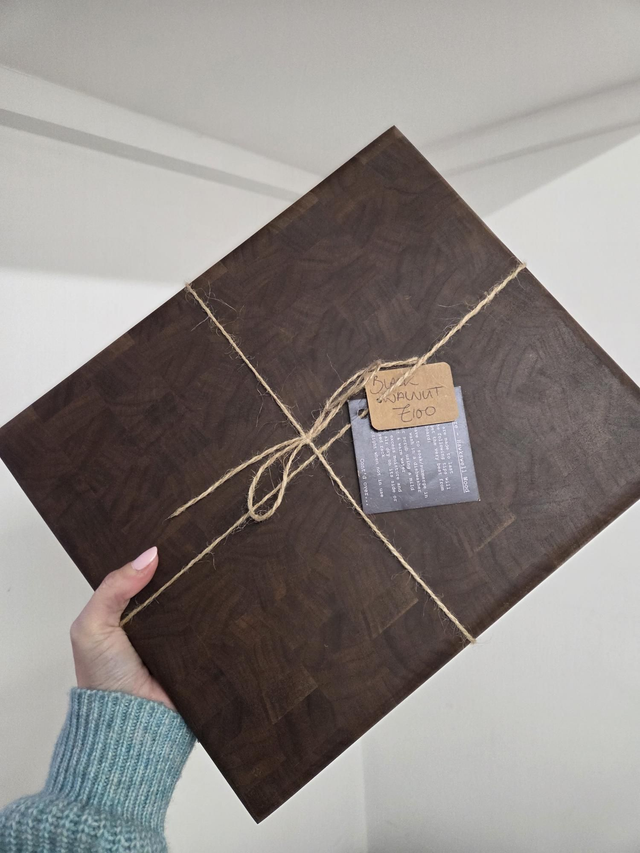 Black Walnut End Grain Wooden Chopping Board - AH-008