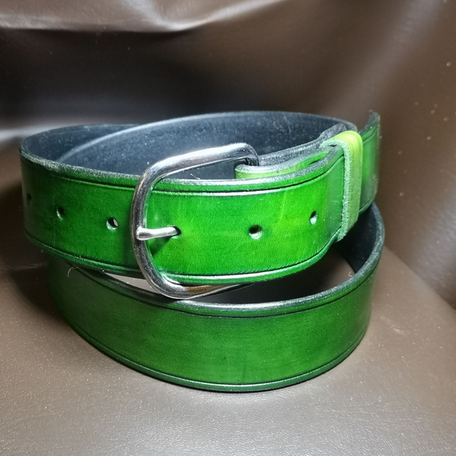 Hide Belt Green 1.5" (38mm) 