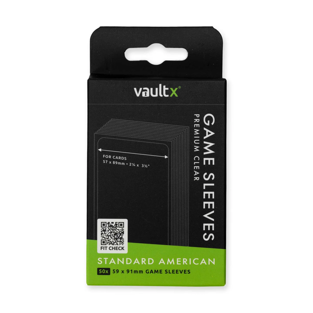 VaultX Standard American Board Game Sleeves