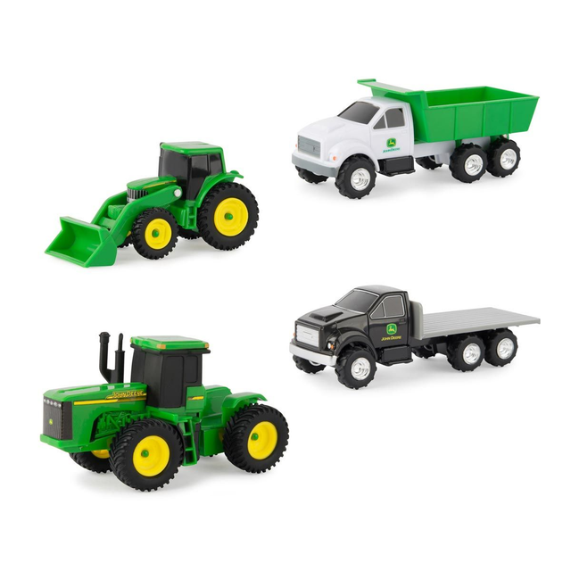 Ertl Ensemble de 4 pièces pour la ferme John Deere 47212