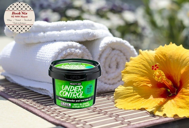 Beauty Jar " Gommage visage anti-imperfections Arbre à thé &amp; bambou "