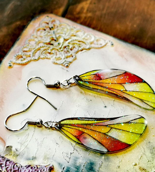 Boucles d&#039;oreilles Fée Allia 