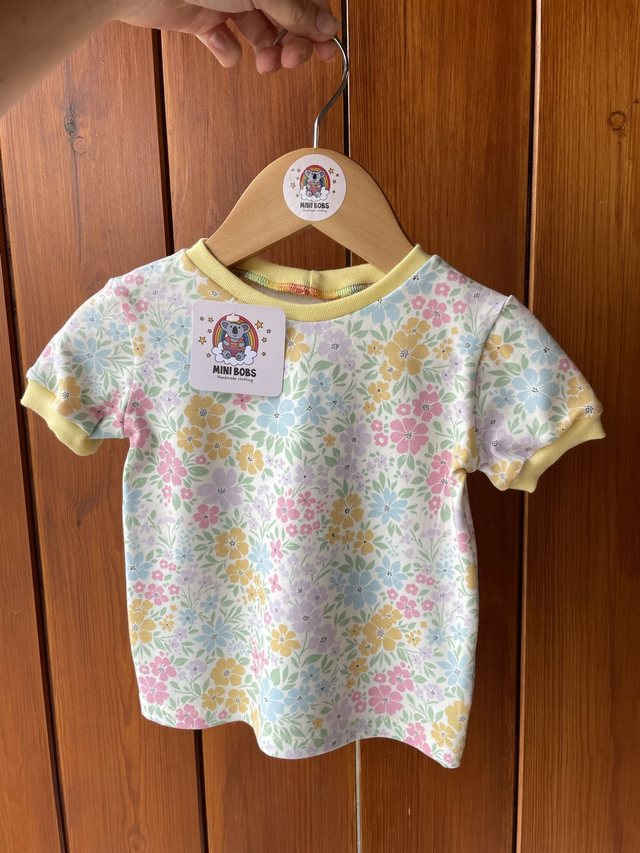 Lemon Floral T-Shirt 9-12 Months