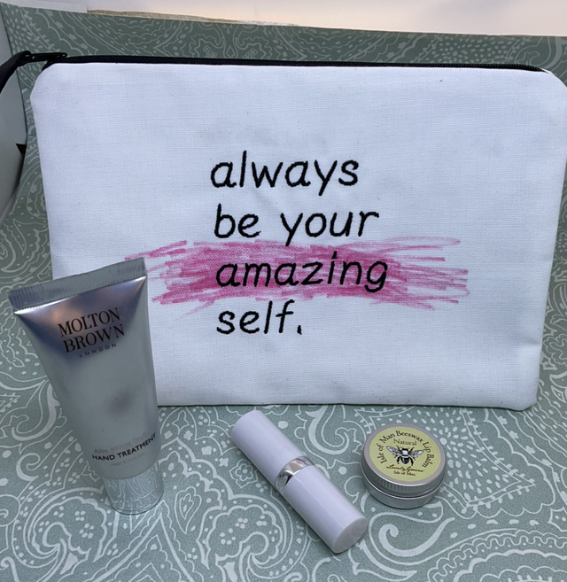 Always be your amazing self pouch