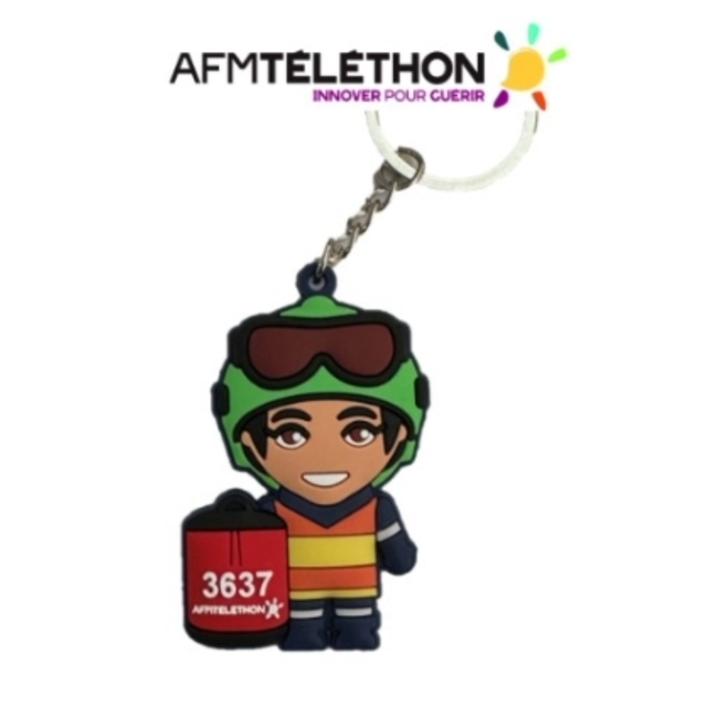 Porte-clés infirmière ANGE Téléthon