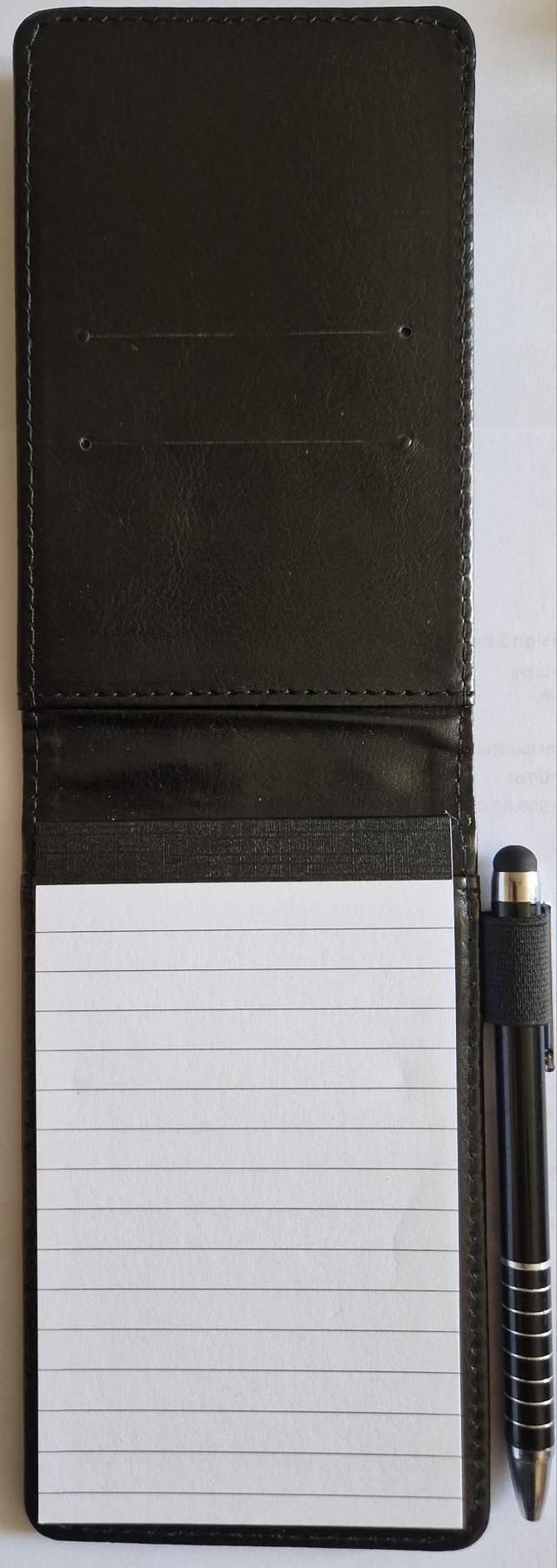 Notebook cuir logo PM