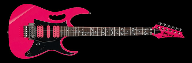 Guitarra 6 Cordas Steve Vai JEM JR SP Pino Ibanez Signature Séries JEMJRSP-PK