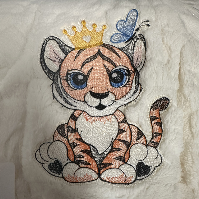 Blanket -Child’s Baby Tiger