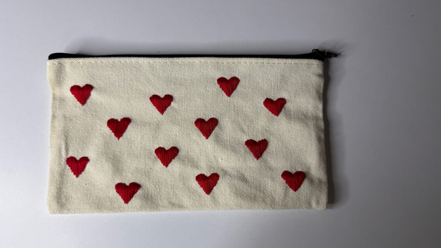 Trousse brodée à personnaliser