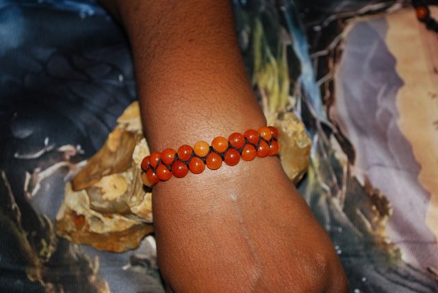 Bracelet en cornaline taille femme