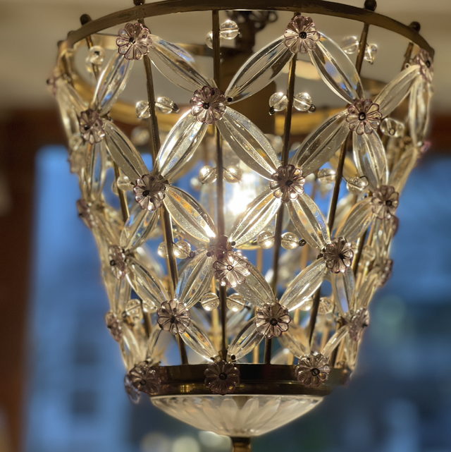  Venezianischer Kronleuchter  Korblüster Palwa   