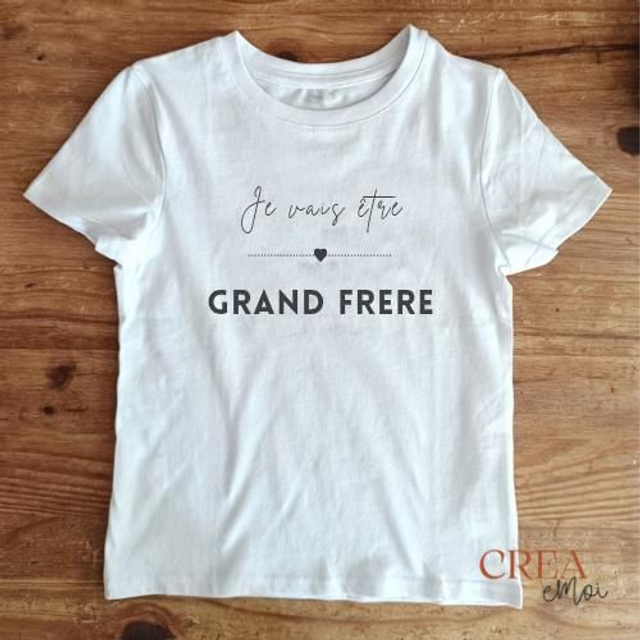 T-shirt - Grand frère / Grande sœur  