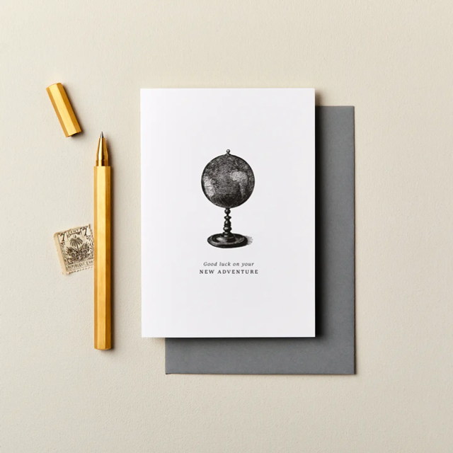 Good Luck On Your New Adventure Card