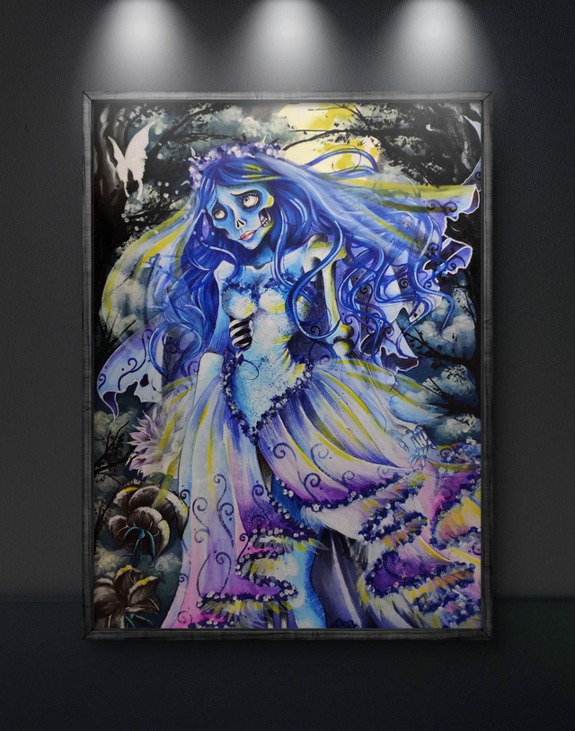 Print &quot;Les Noces funèbres&quot; - Tim Burton