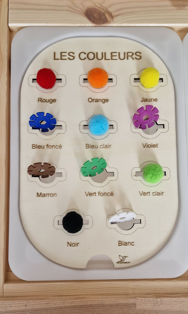 Les couleurs double insertion