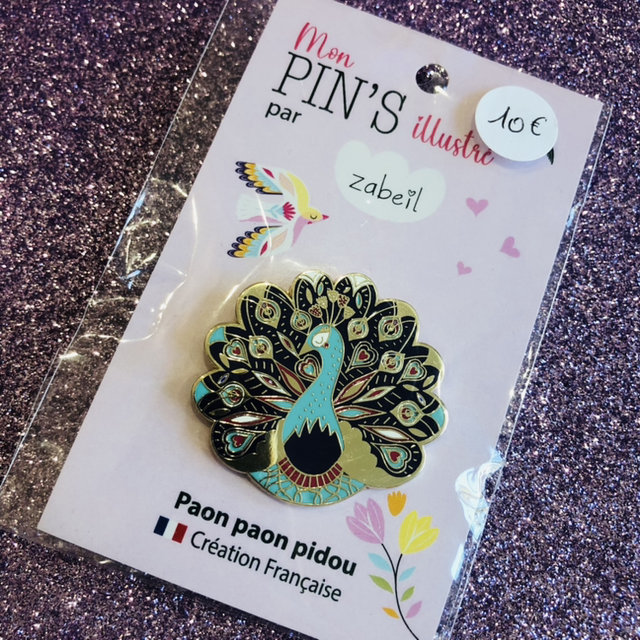 Pin&#039;s &quot;Paon paon pidou&quot;