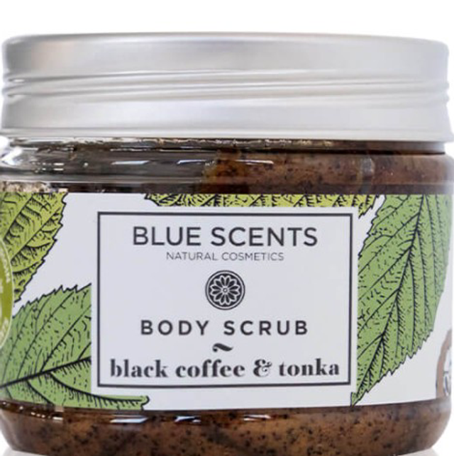 Body scrub 200ml BLACK COFFE &amp; TONKA