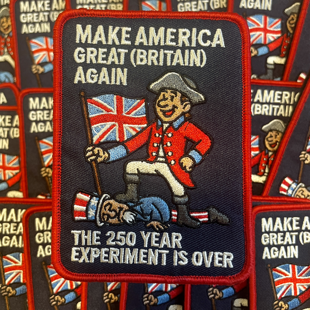 ‘Make America Great (Britain) Again’ Royal Navy Patch 