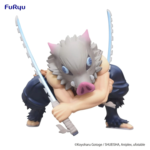 Inosuke Hashibira - Demon Slayer - Statua 10cm MIX FIG 🐗⚔️