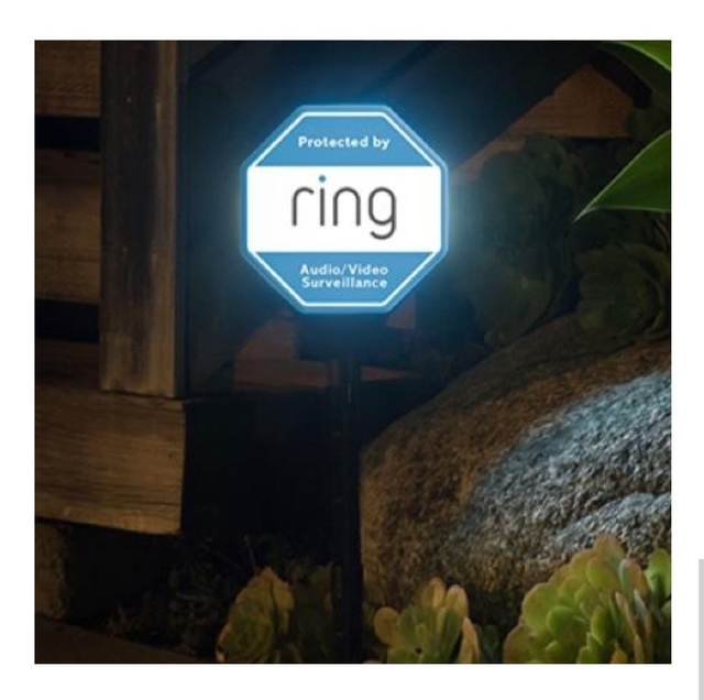 Ring Security Sign [solar]