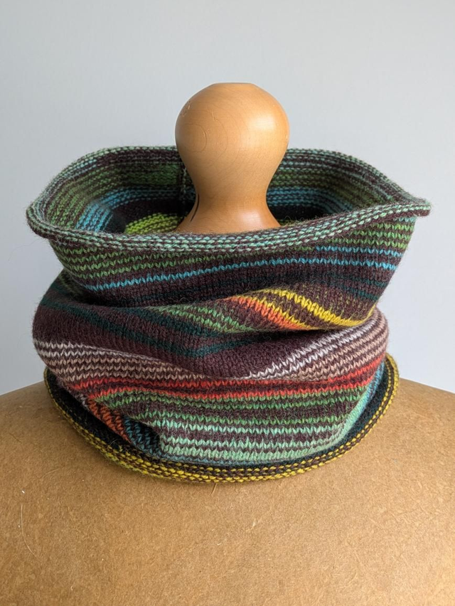 Brown Woodland Cowl 